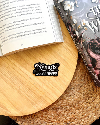 Bloodwing Academy Book Boyfriends Sticker | On Wings of Blood by Briar Boleyn | Officially Licensed