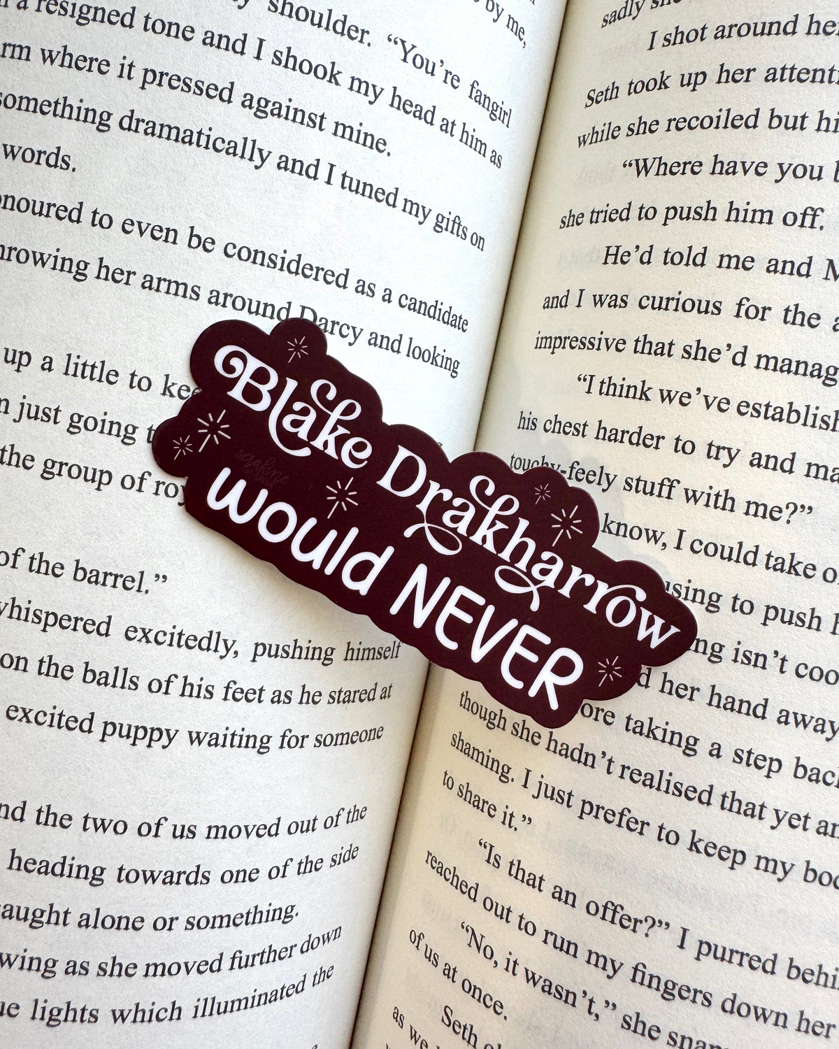 Bloodwing Academy Book Boyfriends Sticker | On Wings of Blood by Briar Boleyn | Officially Licensed