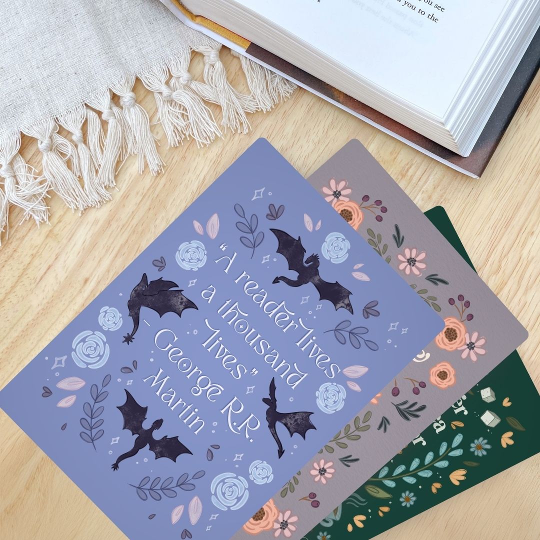 Bookish Quote Kindle Inserts | Adorable Kindle Accessories for Book Lovers