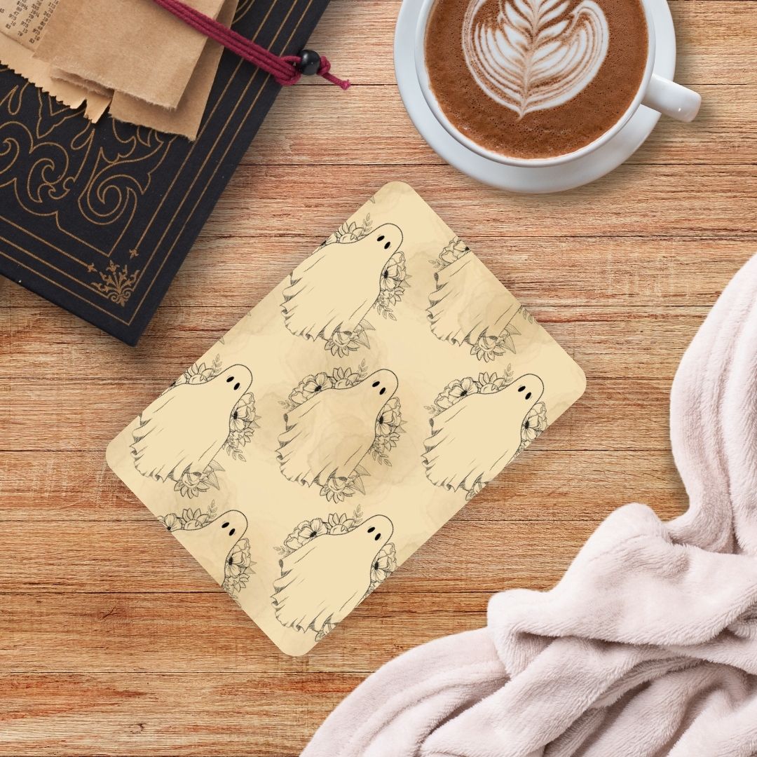 Halloween Kindle Inserts | Adorable Spooky Ghosts Kindle Accessories for Book Lovers