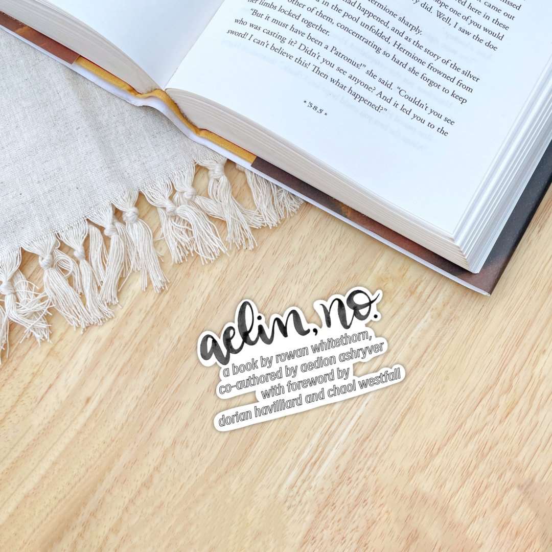 Aelin, No Sticker | Bookish | Sarah J Maas | Throne of Glass - Serafine Art & Design - 