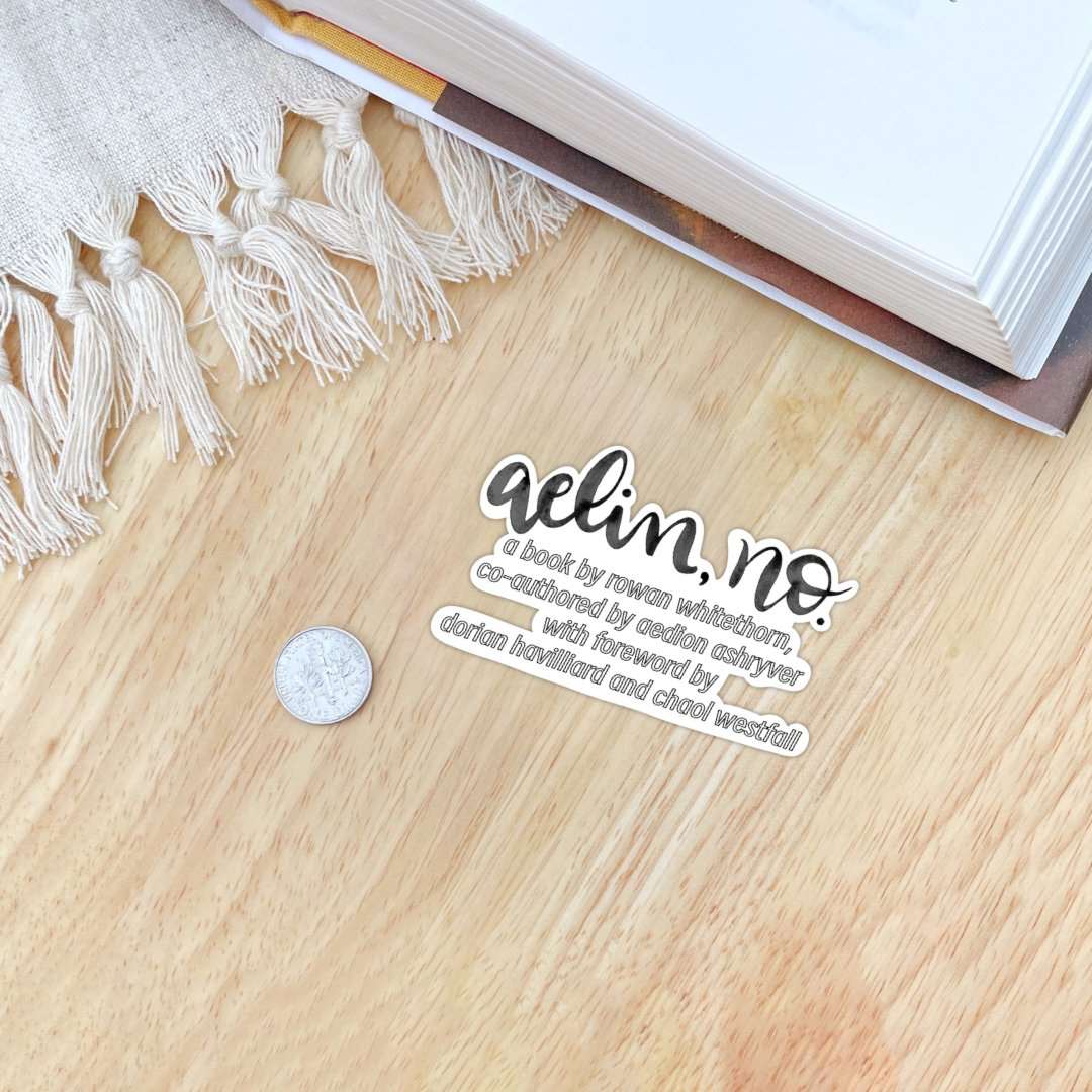 Aelin, No Sticker | Bookish | Sarah J Maas | Throne of Glass - Serafine Art & Design - 
