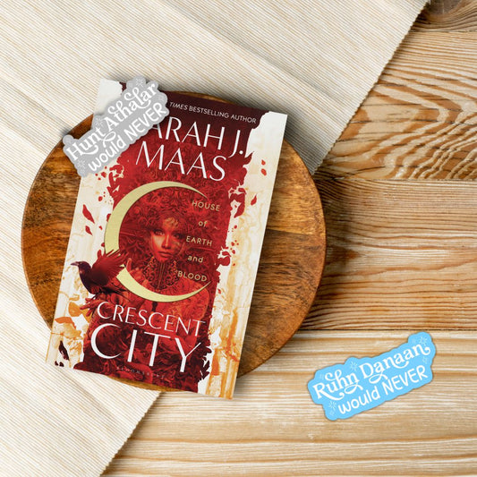 Crescent City Book Boyfriend Kindle Stickers