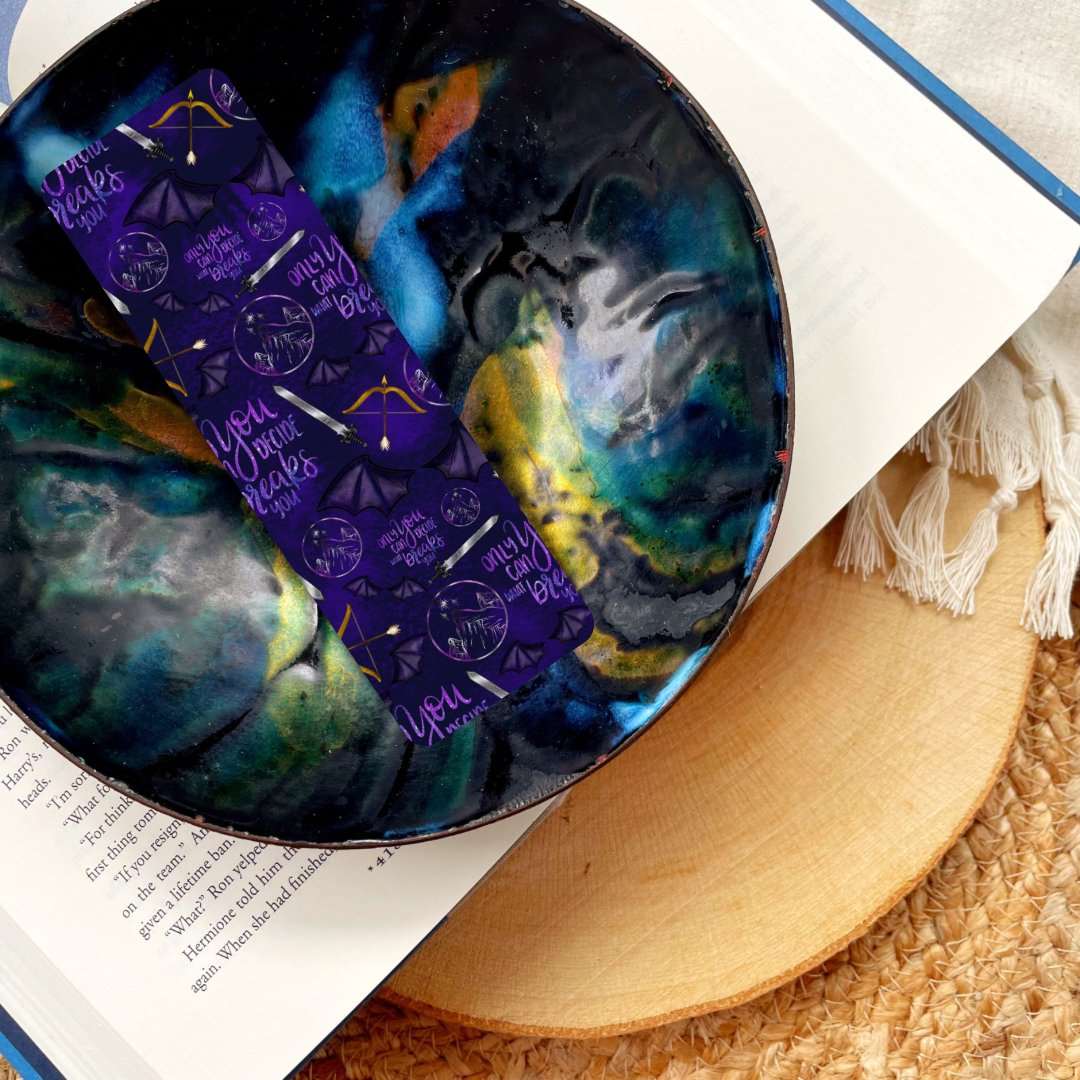 Bat Boys Night Court Bookmark | ACOTAR Bookmark | Bookstagram | Bookish - Serafine Art & Design - 