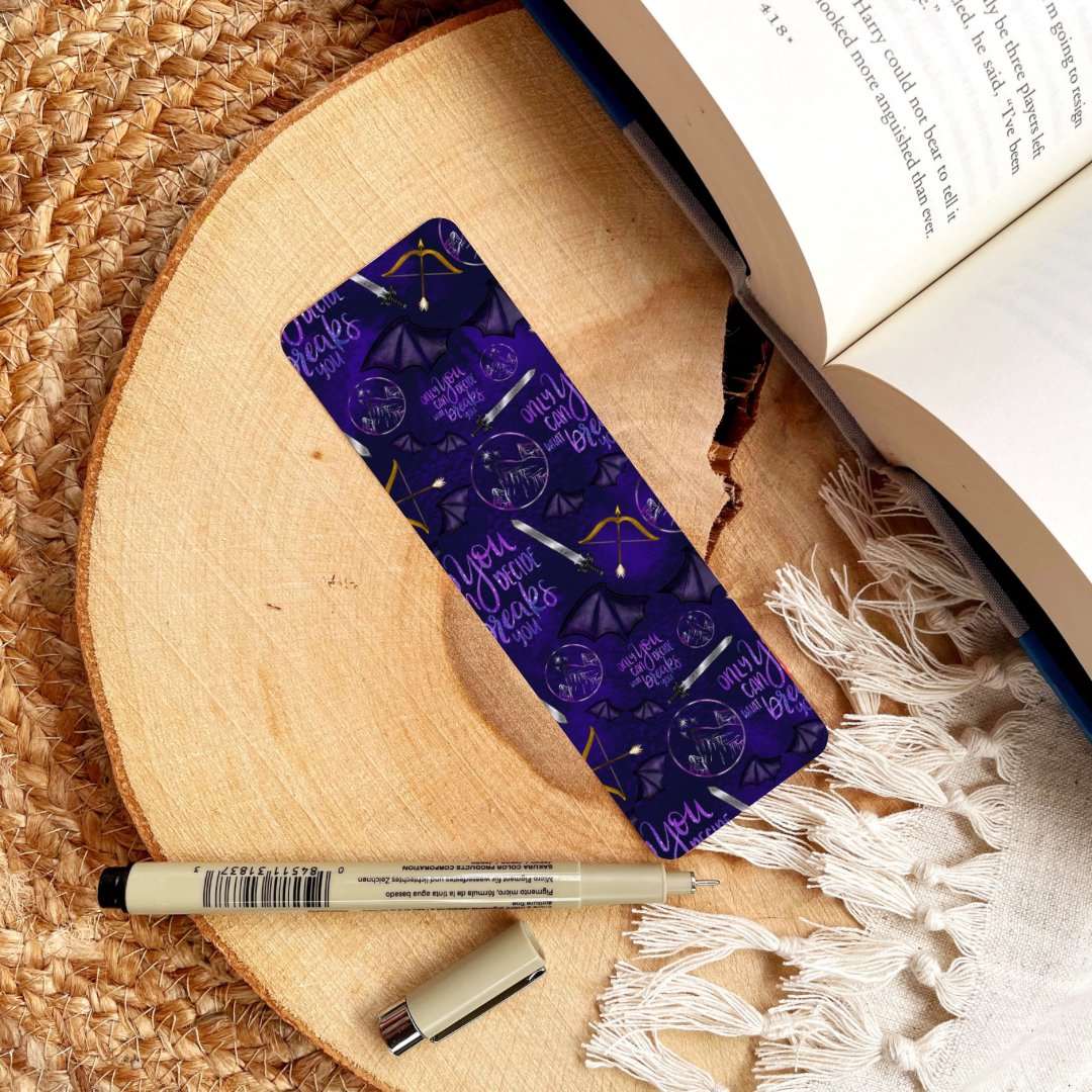 Bat Boys Night Court Bookmark | ACOTAR Bookmark | Bookstagram | Bookish - Serafine Art & Design - 