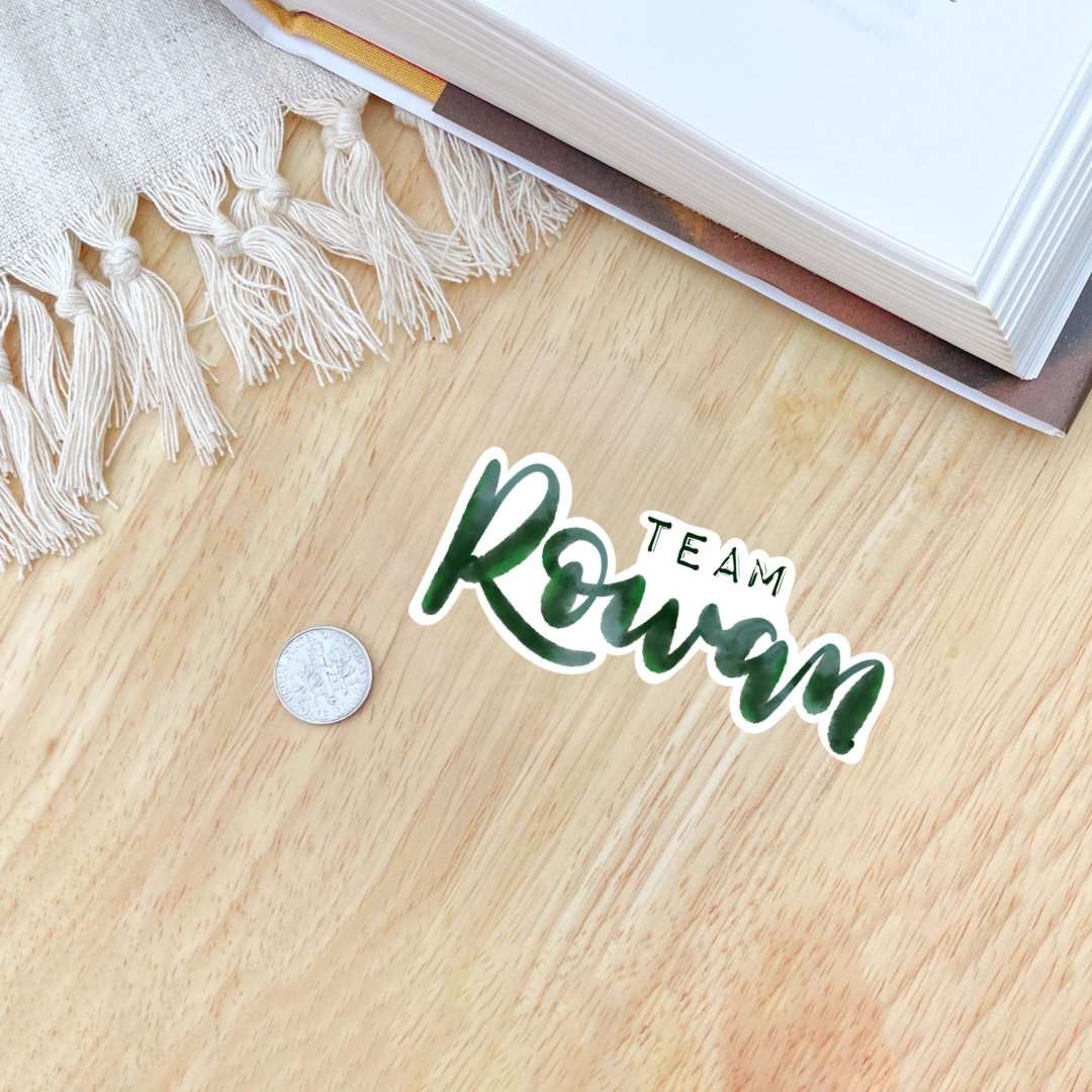Book Boyfriend Sticker | Rowan Whitethorn | Throne of Glass - Serafine Art & Design - 
