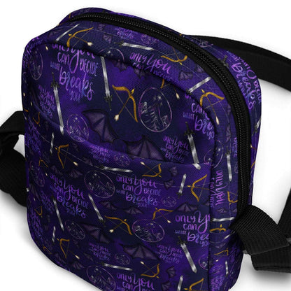 Bookish Crossbody Bag | ACOTAR Night Court | SJM Merch - Serafine Art & Design - 
