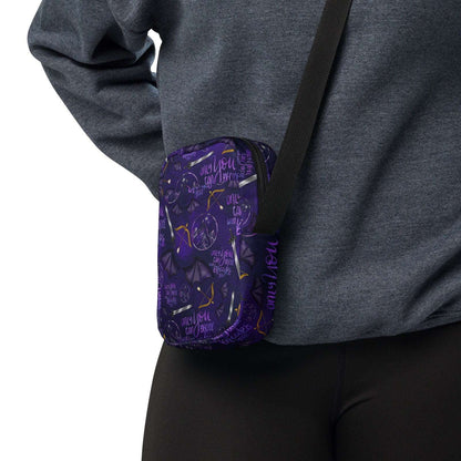 Bookish Crossbody Bag | ACOTAR Night Court | SJM Merch - Serafine Art & Design - 