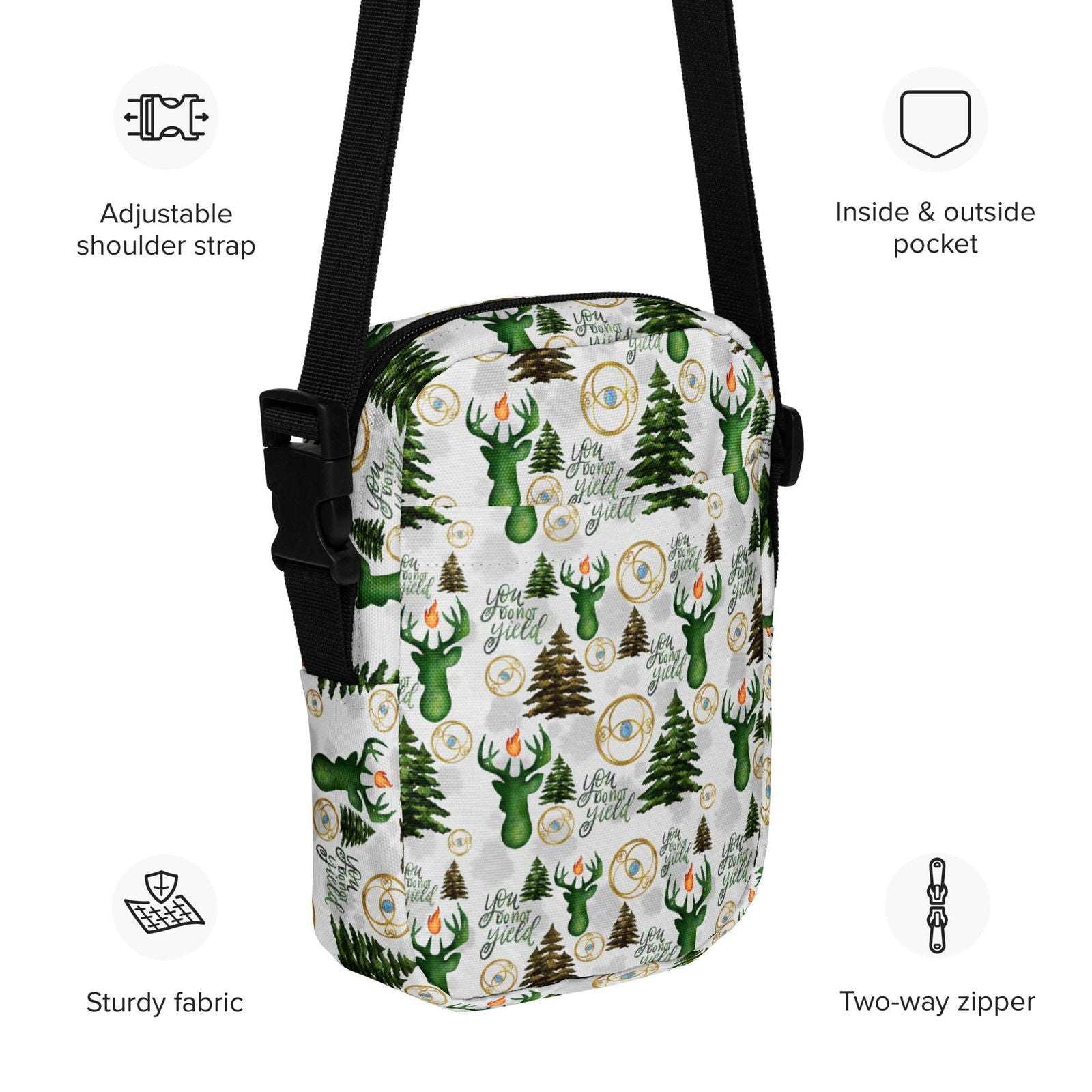 Bookish Crossbody Bag | Throne of Glass | SJM Merch - Serafine Art & Design - 