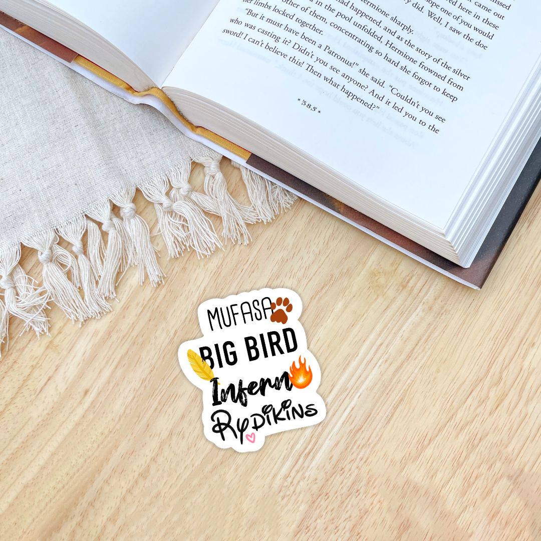 Boyfriend-In-Law Ruthless Boys of The Zodiac Sticker | Officially Licensed