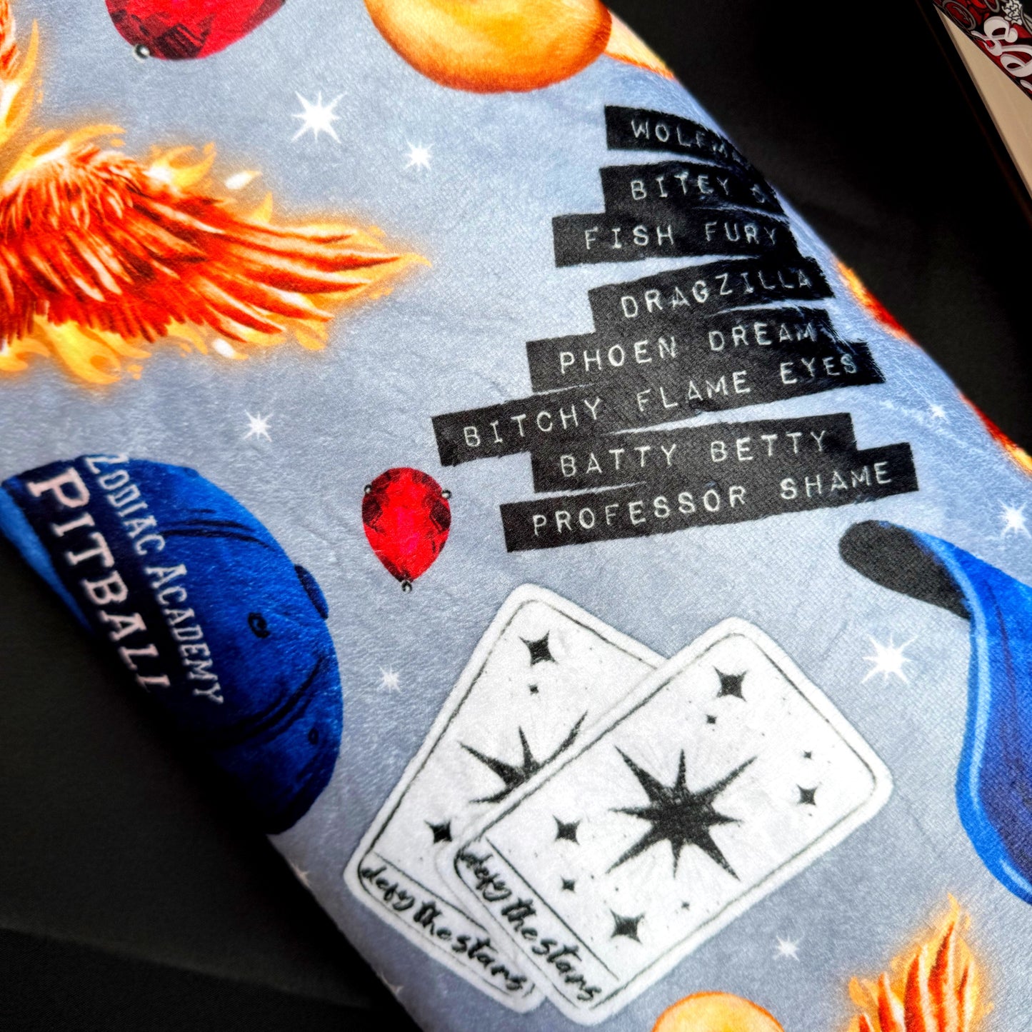 Zodiac Academy Theme Throw Blanket | Twisted Sisters Officially Licensed