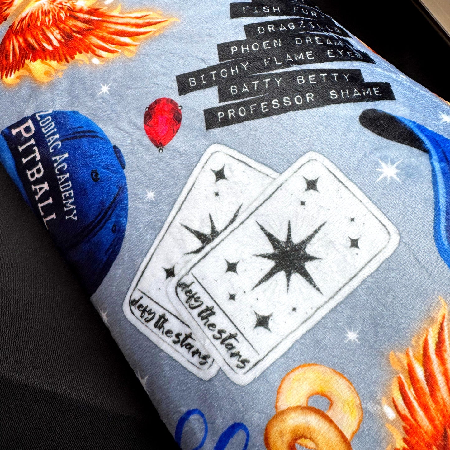 Zodiac Academy Theme Throw Blanket | Twisted Sisters Officially Licensed