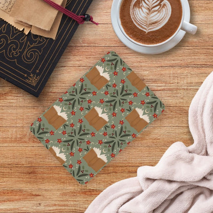 Cozy Yule Kindle Inserts | Adorable Kindle Accessories for Book Lovers