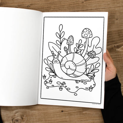 The Fairy Garden Coloring Book by Serafine Art and Design