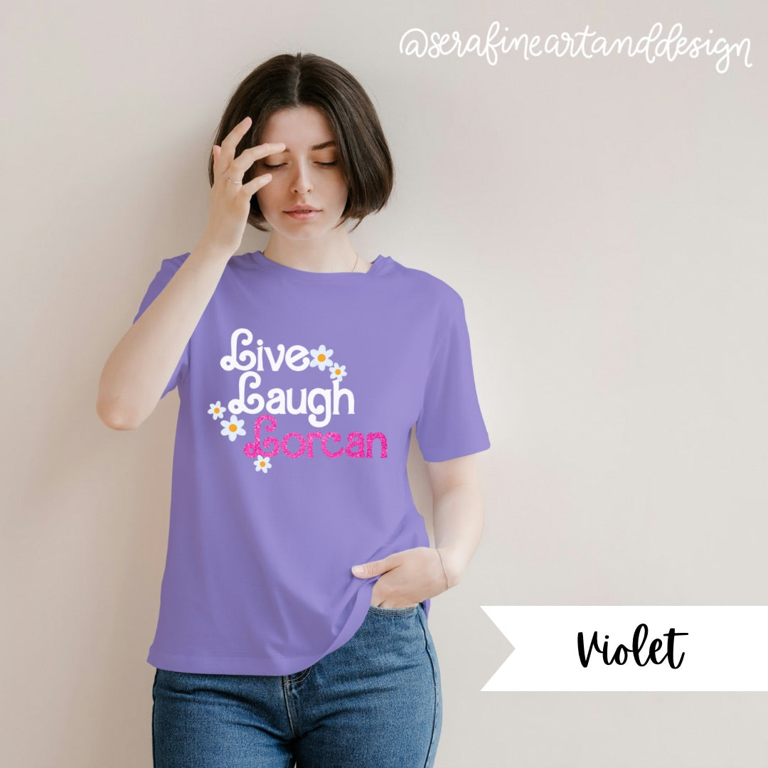 Live, Laugh, Lorcan Throne of Glass T-Shirt | Comfort Colors | Sarah J Maas Officially Licensed