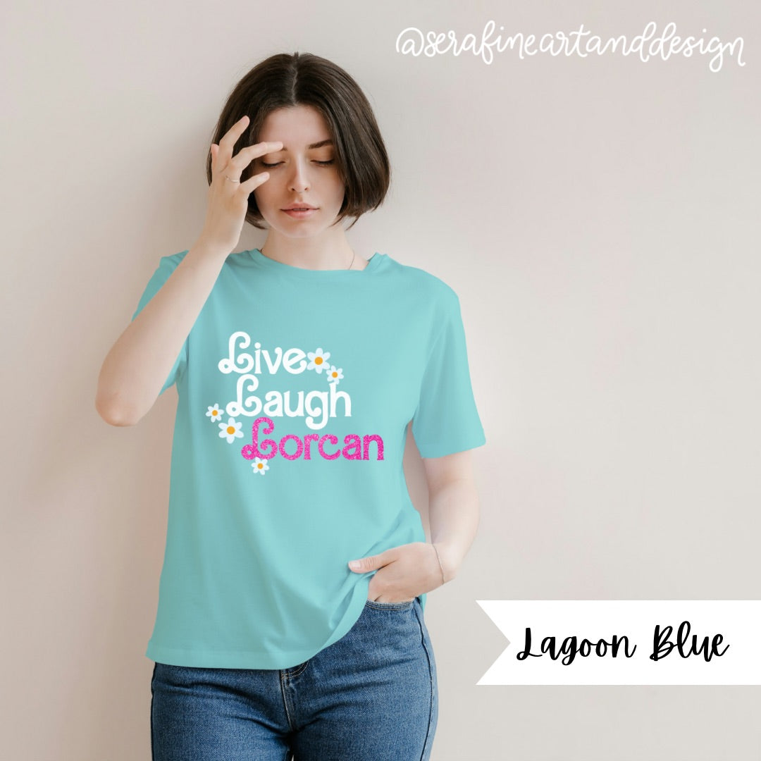 Live, Laugh, Lorcan Throne of Glass T-Shirt | Comfort Colors | Sarah J Maas Officially Licensed