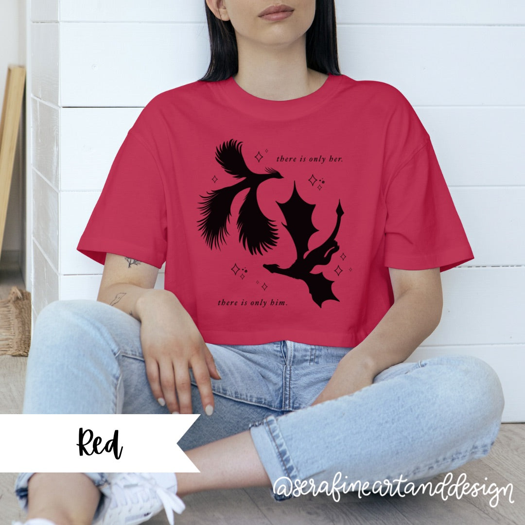 There Is Only Her There Is Only Him Tory & Darius T-Shirt | Comfort Colors | Zodiac Academy Officially Licensed