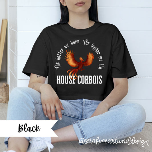 House Corbois Phoenix T-Shirt | Comfort Colors | Spark of the Everflame Officially Licensed