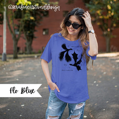 There Is Only Her There Is Only Him Tory & Darius T-Shirt | Comfort Colors | Zodiac Academy Officially Licensed