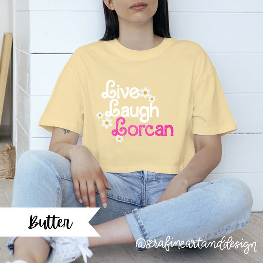 Live, Laugh, Lorcan Throne of Glass T-Shirt | Comfort Colors | Sarah J Maas Officially Licensed