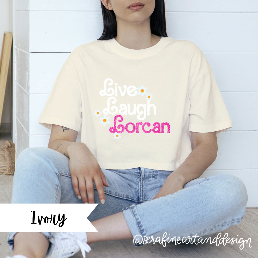 Live, Laugh, Lorcan Throne of Glass T-Shirt | Comfort Colors | Sarah J Maas Officially Licensed