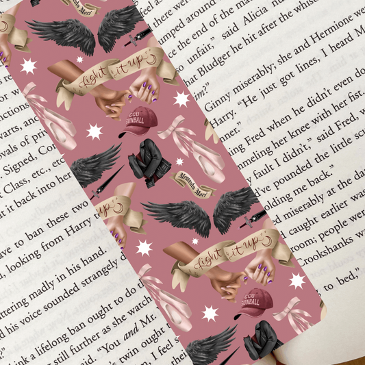 Crescent City Paintings Bookmark | Sarah J Maas | Crescent City Merch | Bookish Art - Serafine Art & Design - 