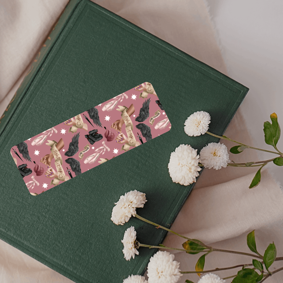 Crescent City Paintings Bookmark | Sarah J Maas | Crescent City Merch | Bookish Art - Serafine Art & Design - 