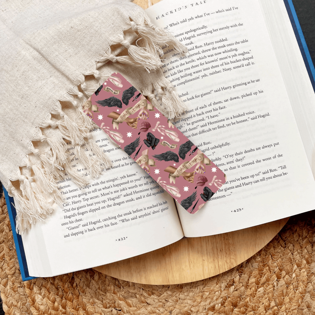 Crescent City Paintings Bookmark | Sarah J Maas | Crescent City Merch | Bookish Art - Serafine Art & Design - 