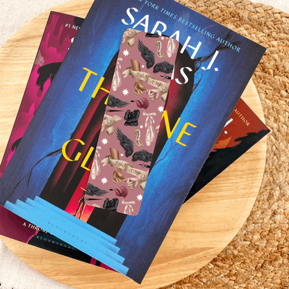 Crescent City Paintings Bookmark | Sarah J Maas | Crescent City Merch | Bookish Art - Serafine Art & Design - 