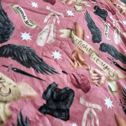 Crescent City Throw Blanket | Sarah J Maas | Bookish Merch - Serafine Art & Design - 