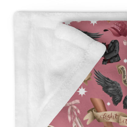 Crescent City Throw Blanket | Sarah J Maas | Bookish Merch - Serafine Art & Design - 