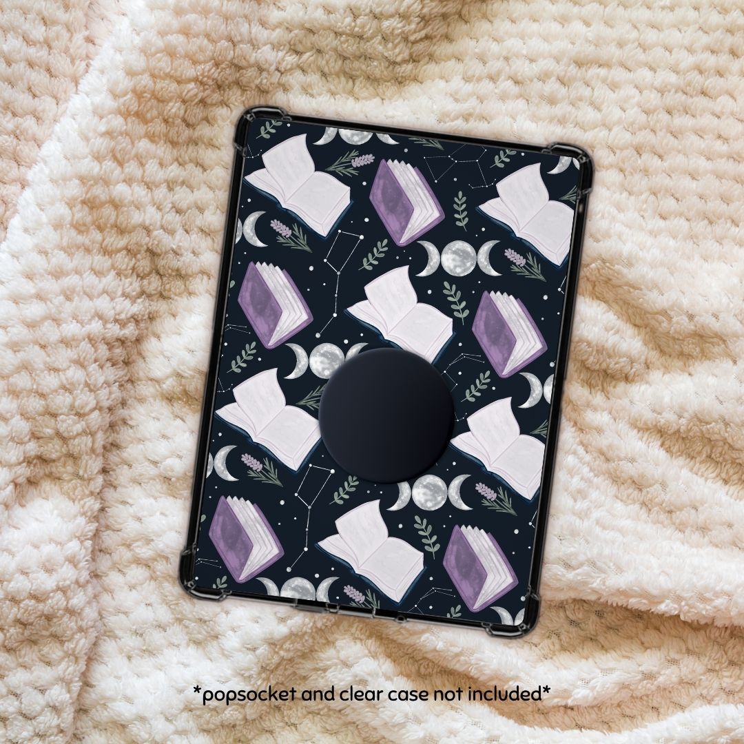 Dark Celestial Kindle Inserts | Adorable Kindle Accessories for Book Lovers