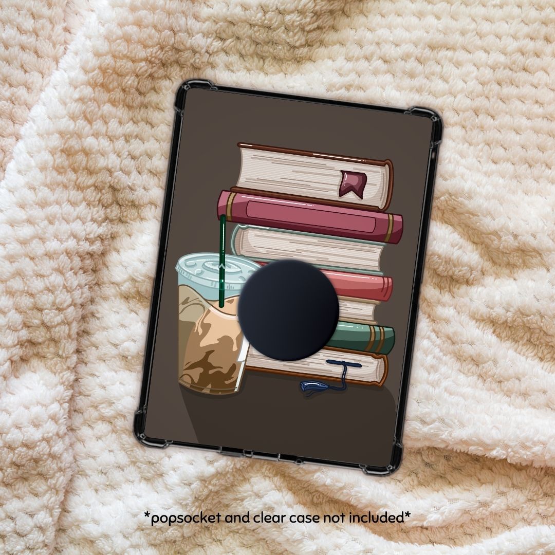 Bookish Illustration Kindle Inserts | Adorable Kindle Accessories for Book Lovers