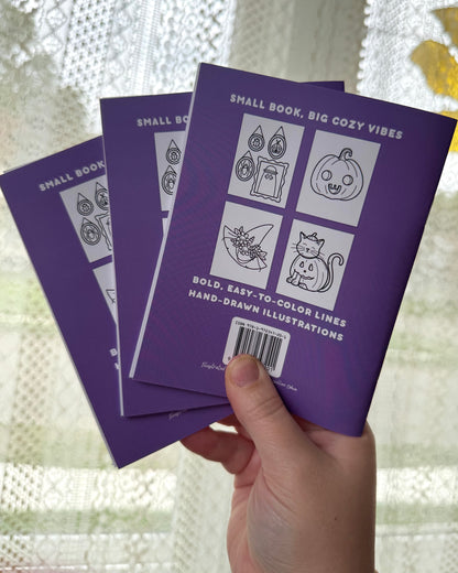 Mini Coloring Book - Spooky
