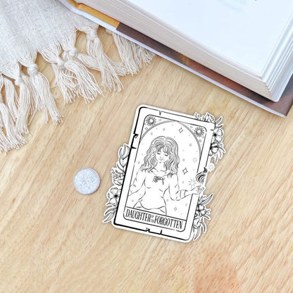 Diem Bellator Character Sticker | Spark of The Everflame by Penn Cole | Bookish Stickers - Serafine Art & Design - 