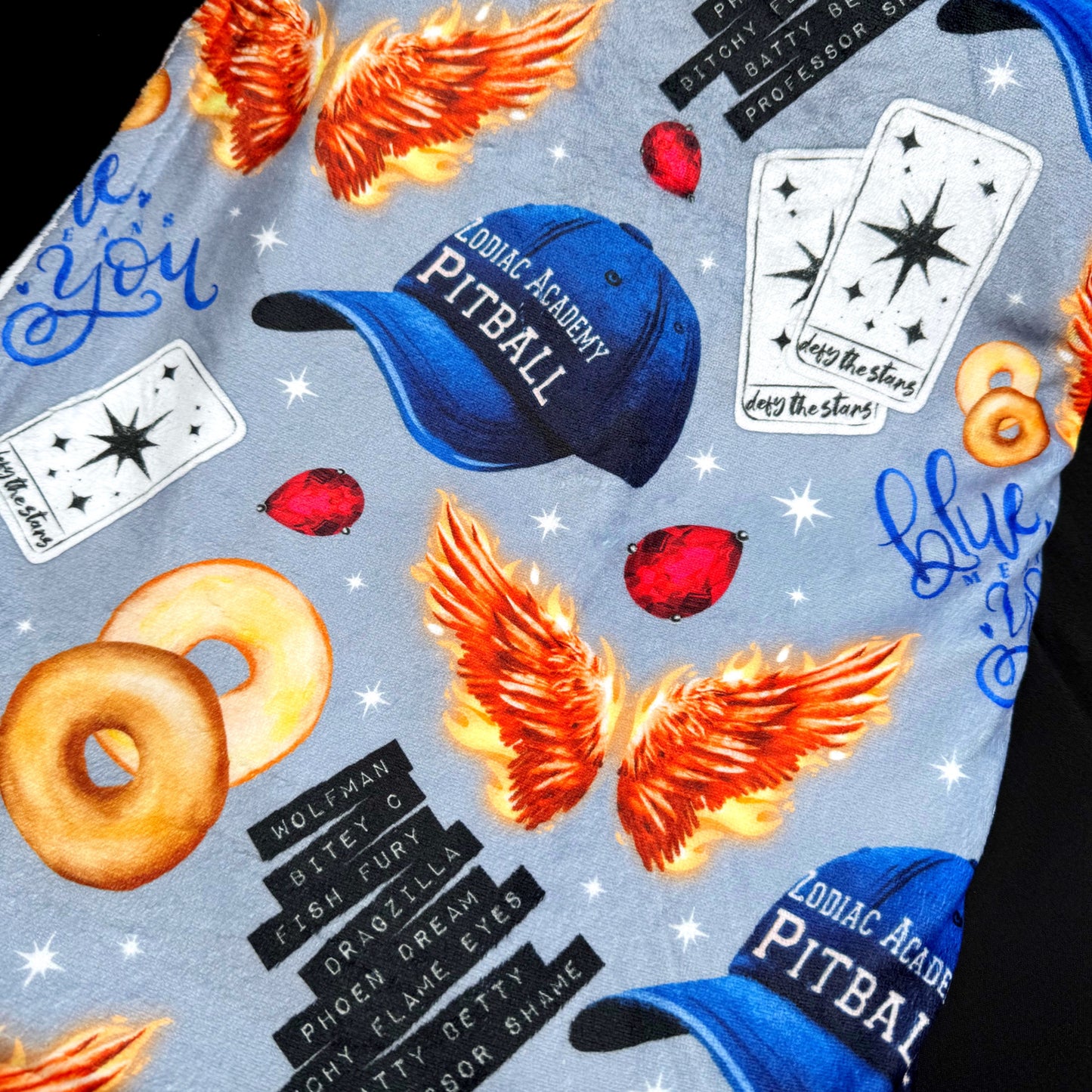 Zodiac Academy Theme Throw Blanket | Twisted Sisters Officially Licensed