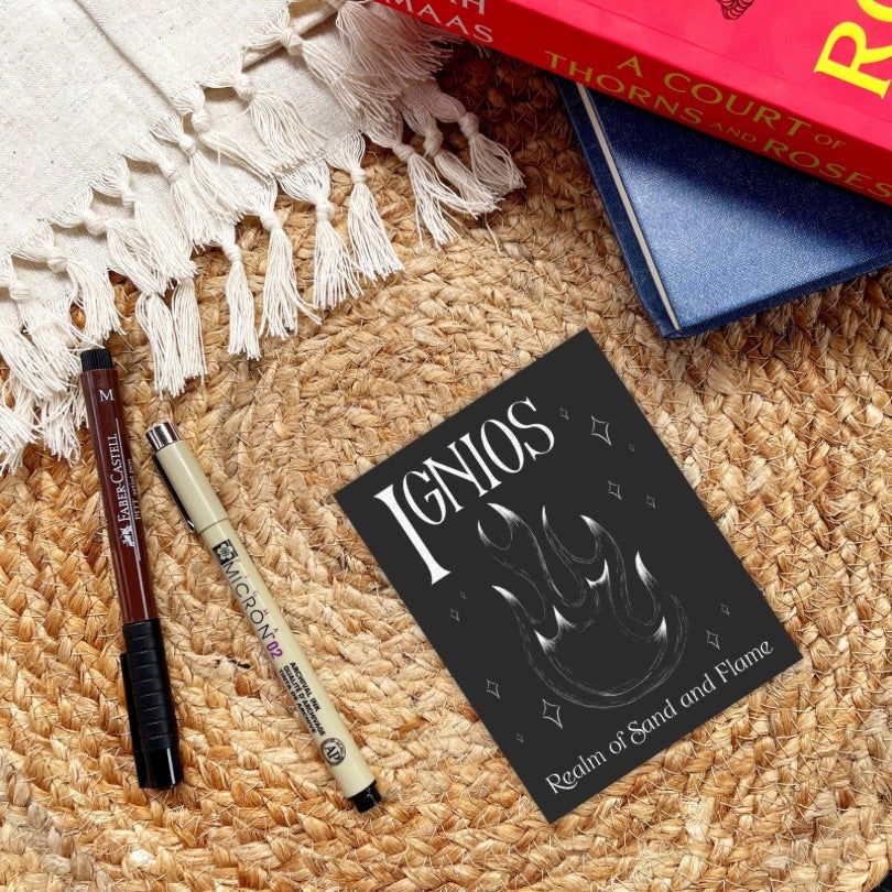 Emarion Travel Sticker | Spark of The Everflame by Penn Cole | Bookish Stickers - Serafine Art & Design - 