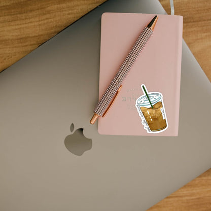 Iced Coffee Is My Love Language | Coffee Lover Stickers