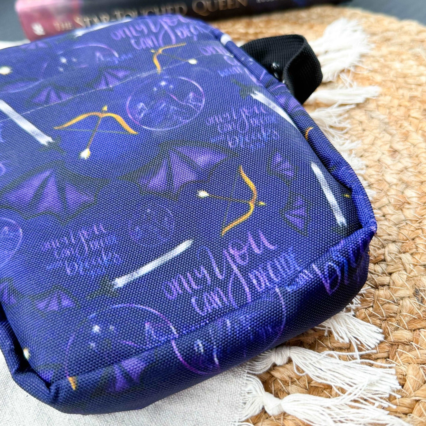 Bookish Crossbody Bag | ACOTAR Night Court | SJM Merch