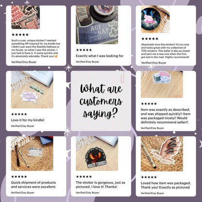ACOTAR Sticker Pack | Bookish Stickers | Sarah J Maas Merch