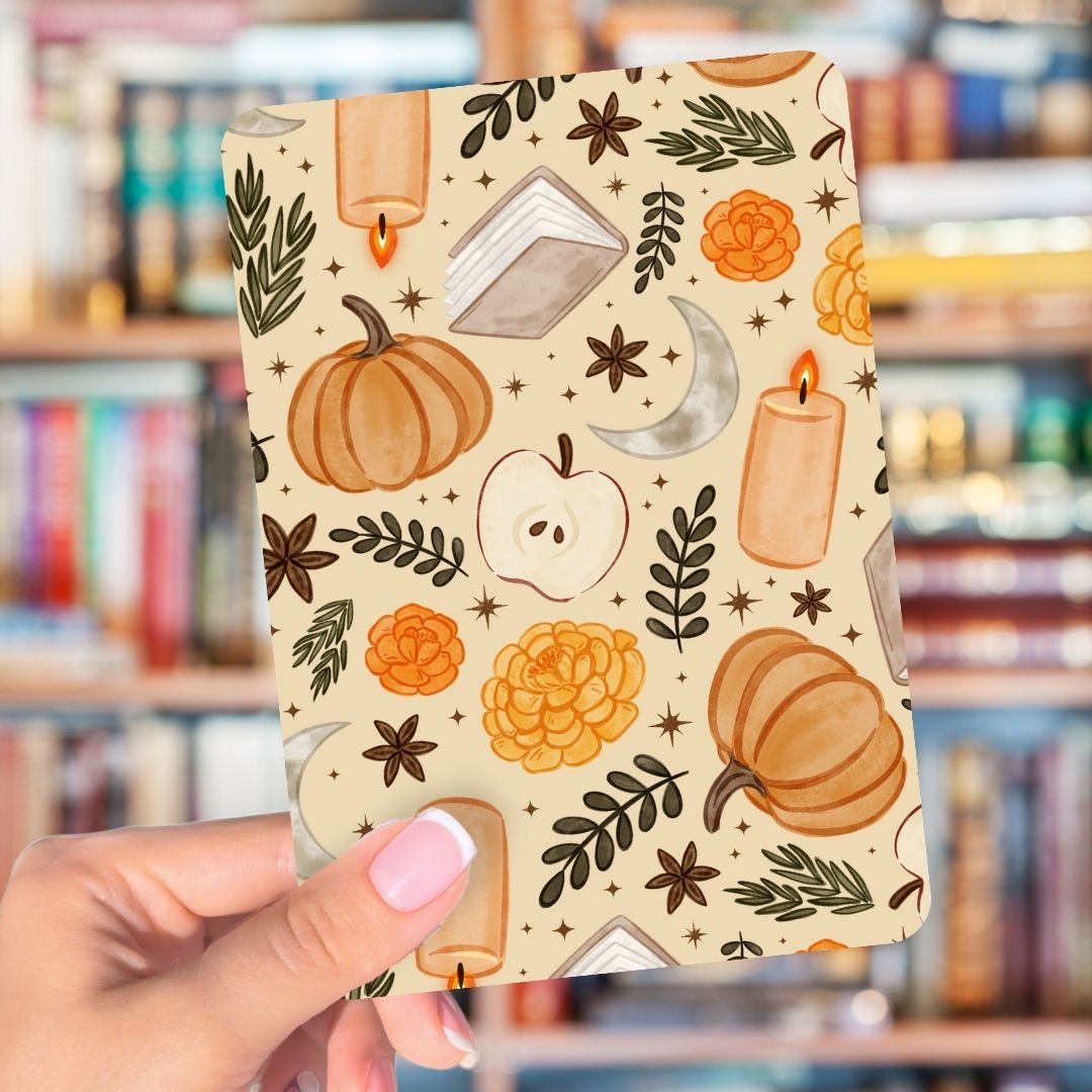 Witchy Autumn Kindle Inserts | Adorable Kindle Accessories for Book Lovers