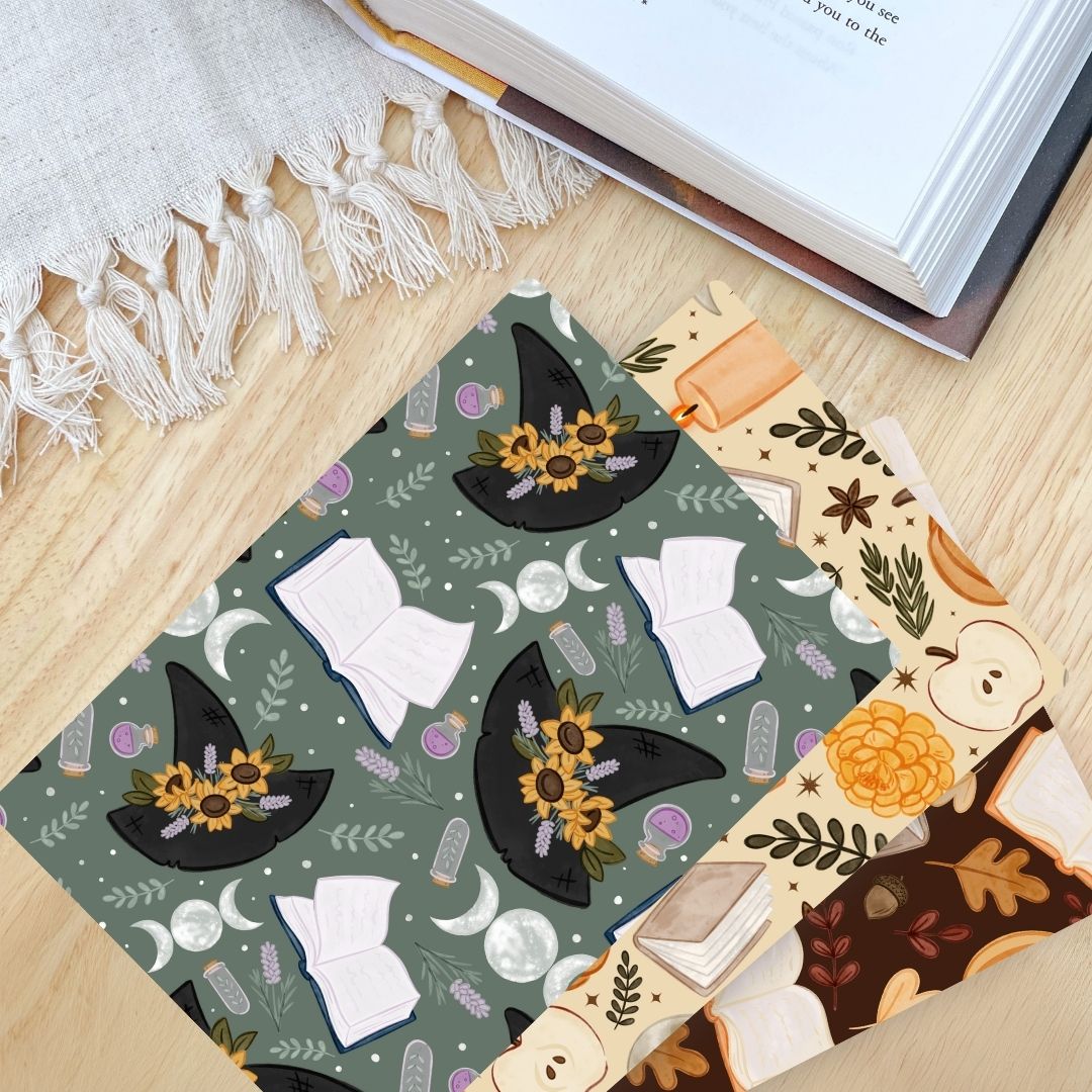Witchy Autumn Kindle Inserts | Adorable Kindle Accessories for Book Lovers