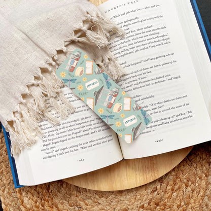 Small Town Charm Bookmark | Cozy & Nostalgic Gifts for Book Lovers