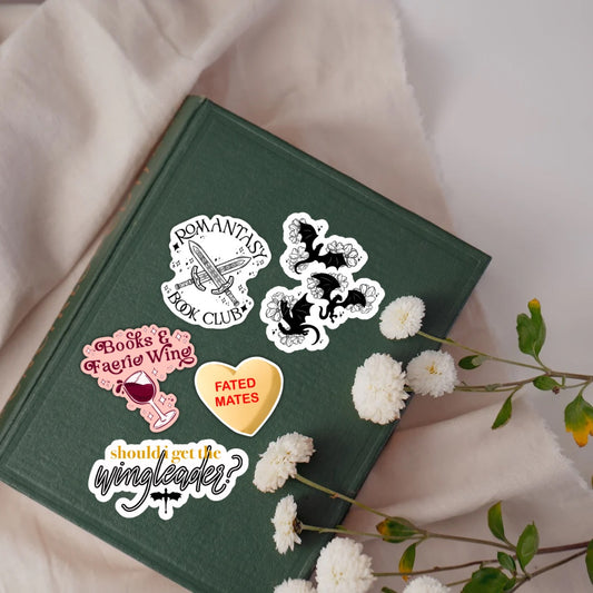 Romantasy Reader Sticker Pack | Kindle Stickers Bundle