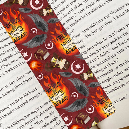 Crescent City Watercolor Bookmark | Sarah J Maas | Bookish Art