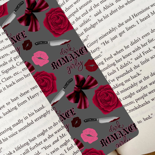 Dark Romance Girly Bookmark