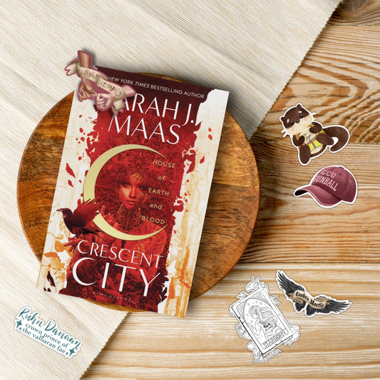 Crescent City Sticker Pack | Bookish Stickers | Sarah J Maas Merch