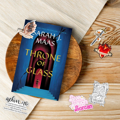 Throne of Glass Sticker Pack | Bookish Stickers | Sarah J Maas Merch