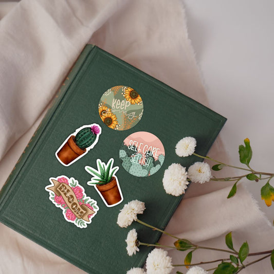 Self Care Sticker Pack | Kindle Stickers Bundle