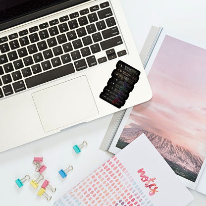 Zodiac Academy Book Stack Sticker | Officially Licensed